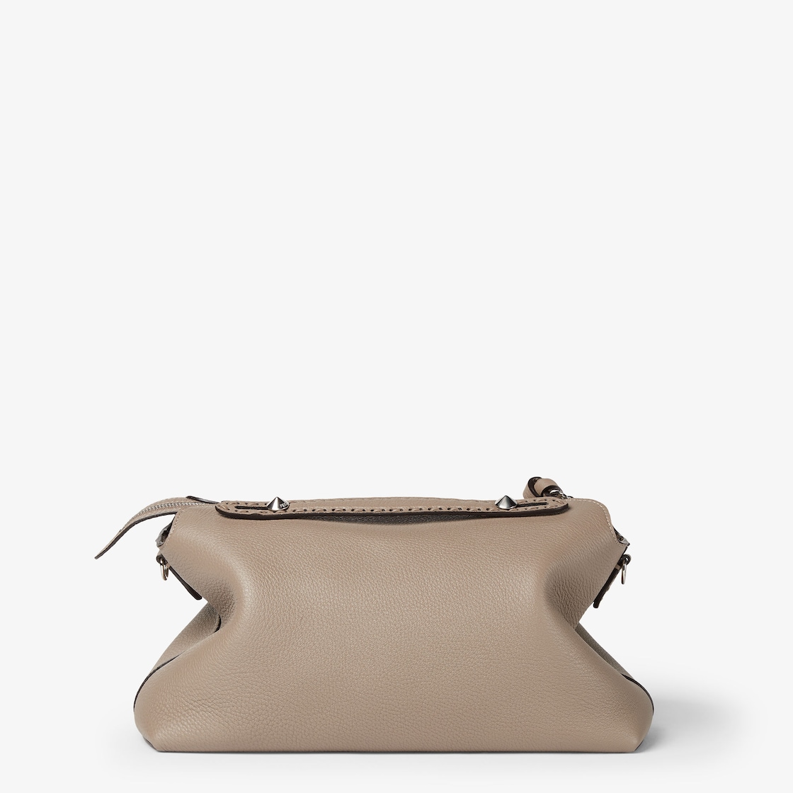 FENDI By The Way Selleria Large Dove gray Selleria bag with 200 hand-sewn topstitches - Image 2